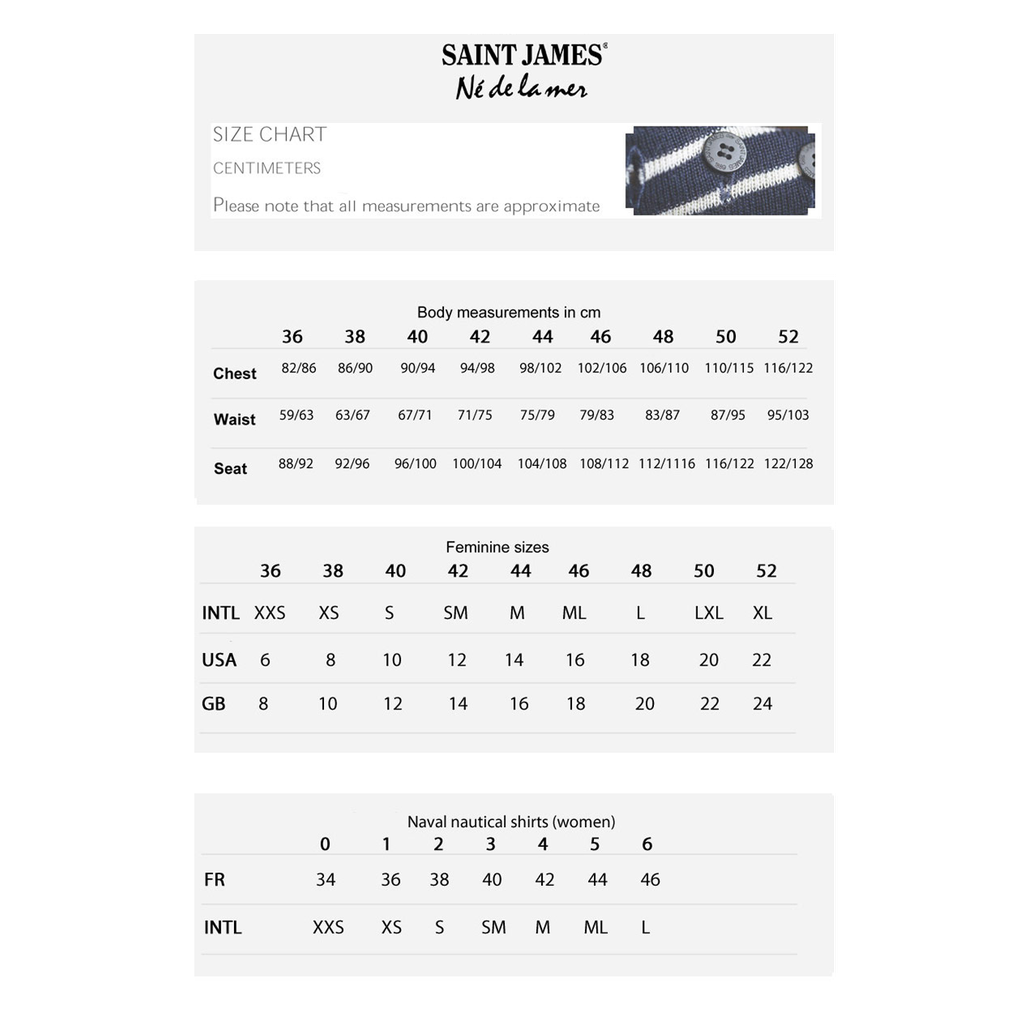 SAINT JAMES MINQUIDAME BRETON SHIRT