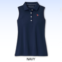 PETER MILLAR LADIES SPORT MESH SLEEVELESS BUTTON POLO