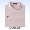 PETER MILLAR ALBATROSS STRIPE COTTON-BLEND PIQUÉ POLO