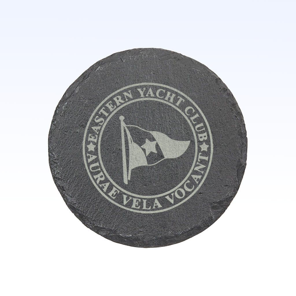 SET OF 4 SLATE COASTERS - 4"