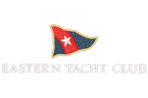 EasternYC Wavy Burgee w/ text